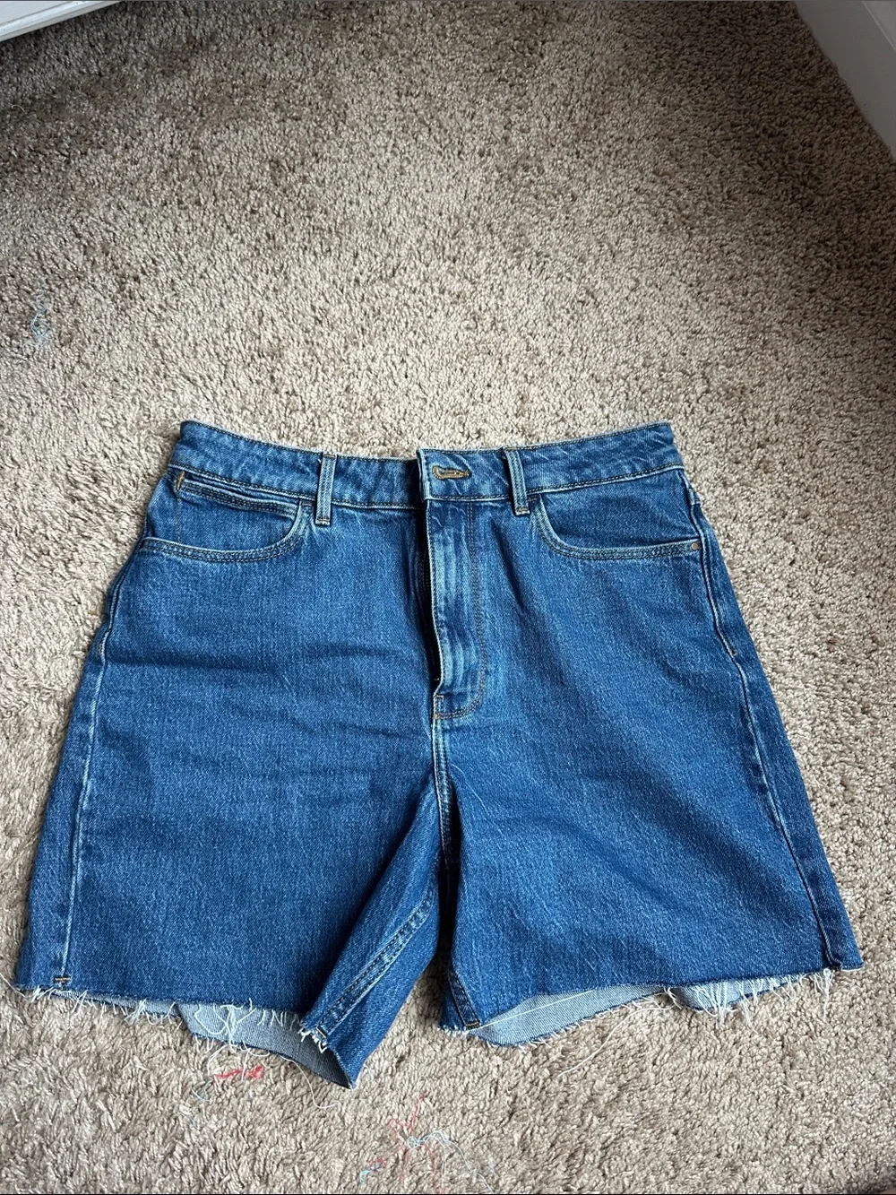 Wrangler Blue Denim Jean Shorts